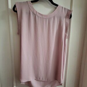 J.Crew Dusty Pink Sleeveless Blouse - Size 2 - Minimalist Workwear